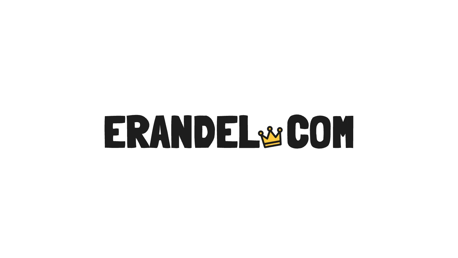 Logotipo de erandel.com sobre fondo blanco