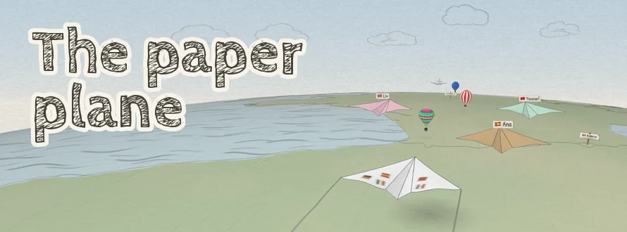 The paper plane