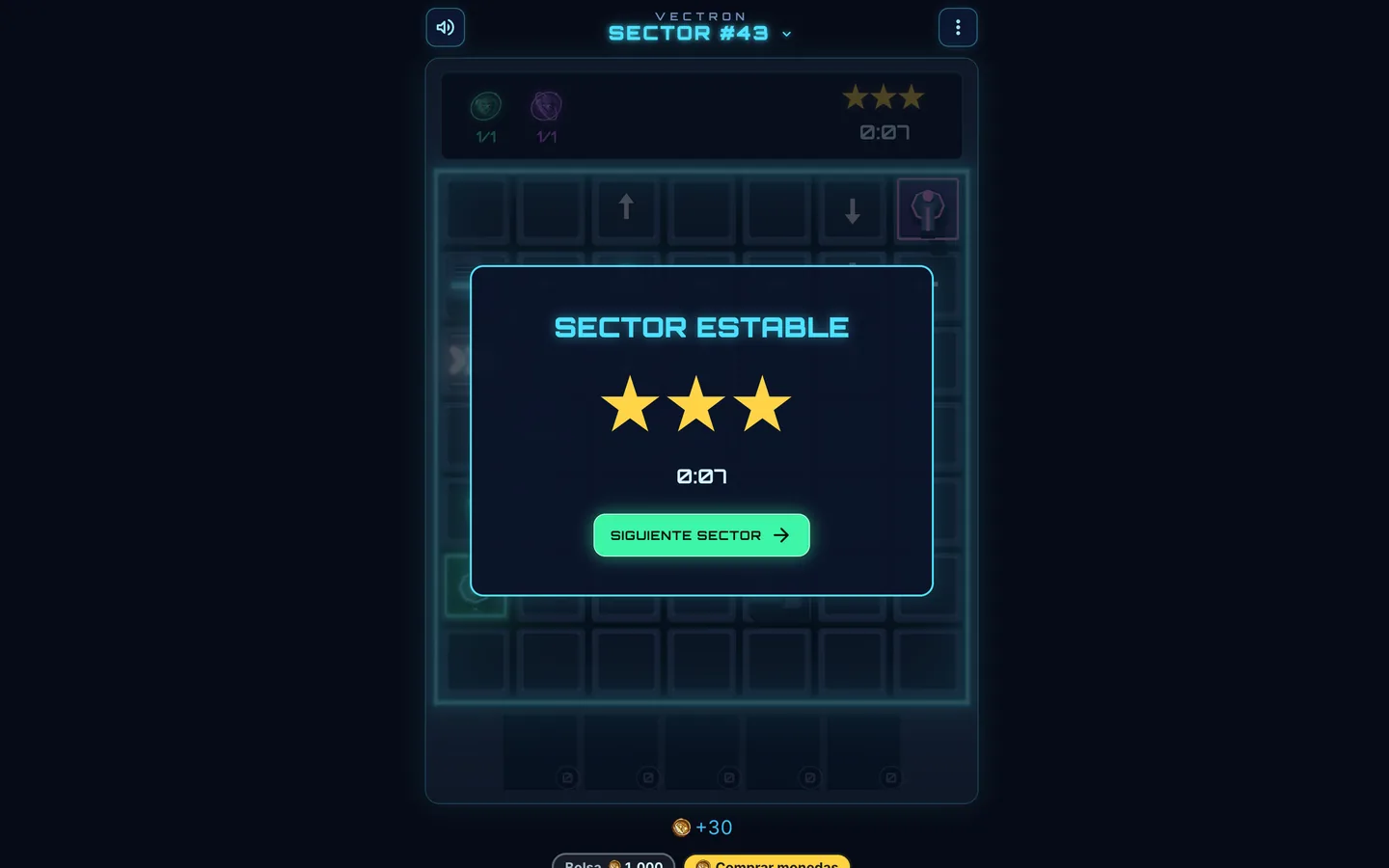 Vectron — sector stable